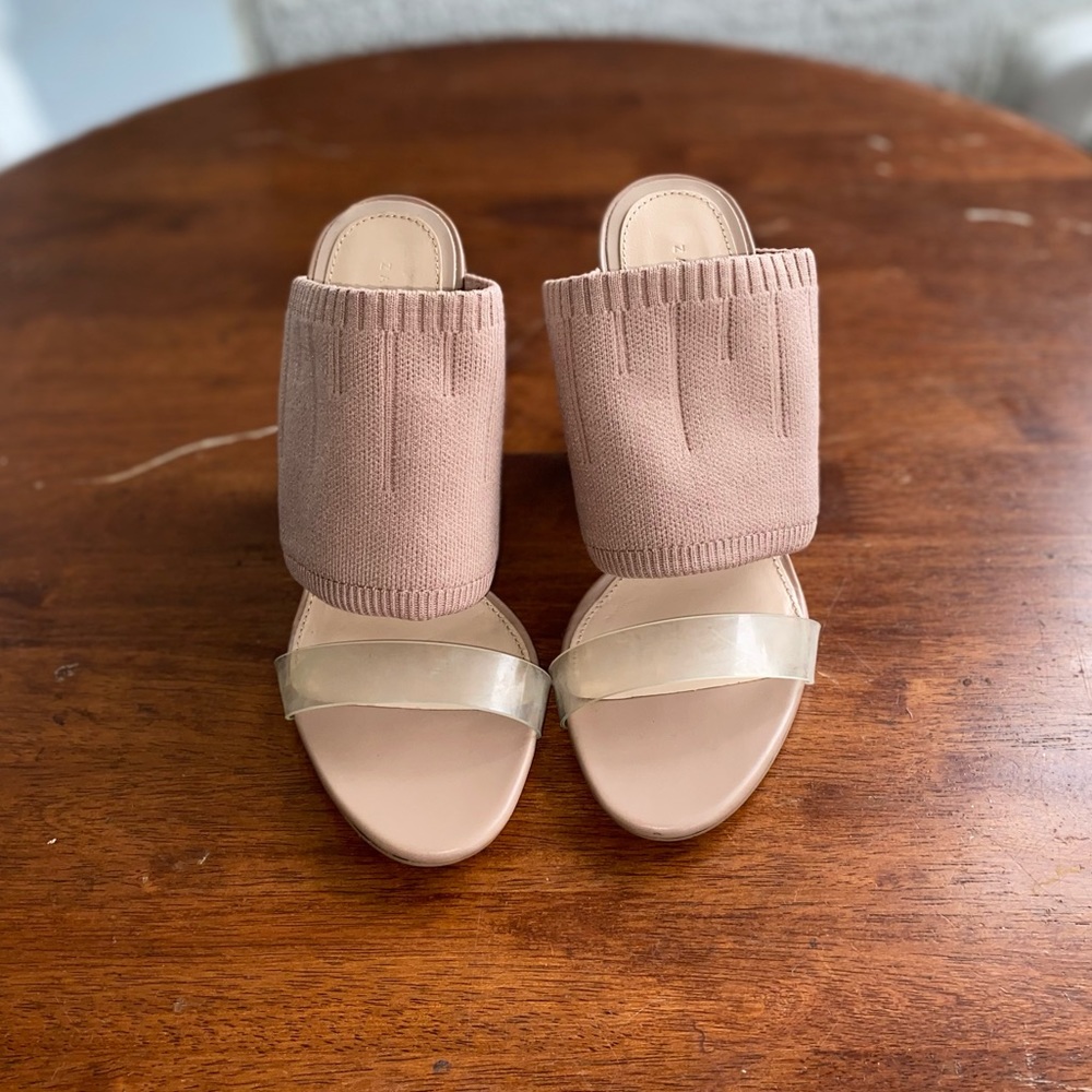 Light pink heels